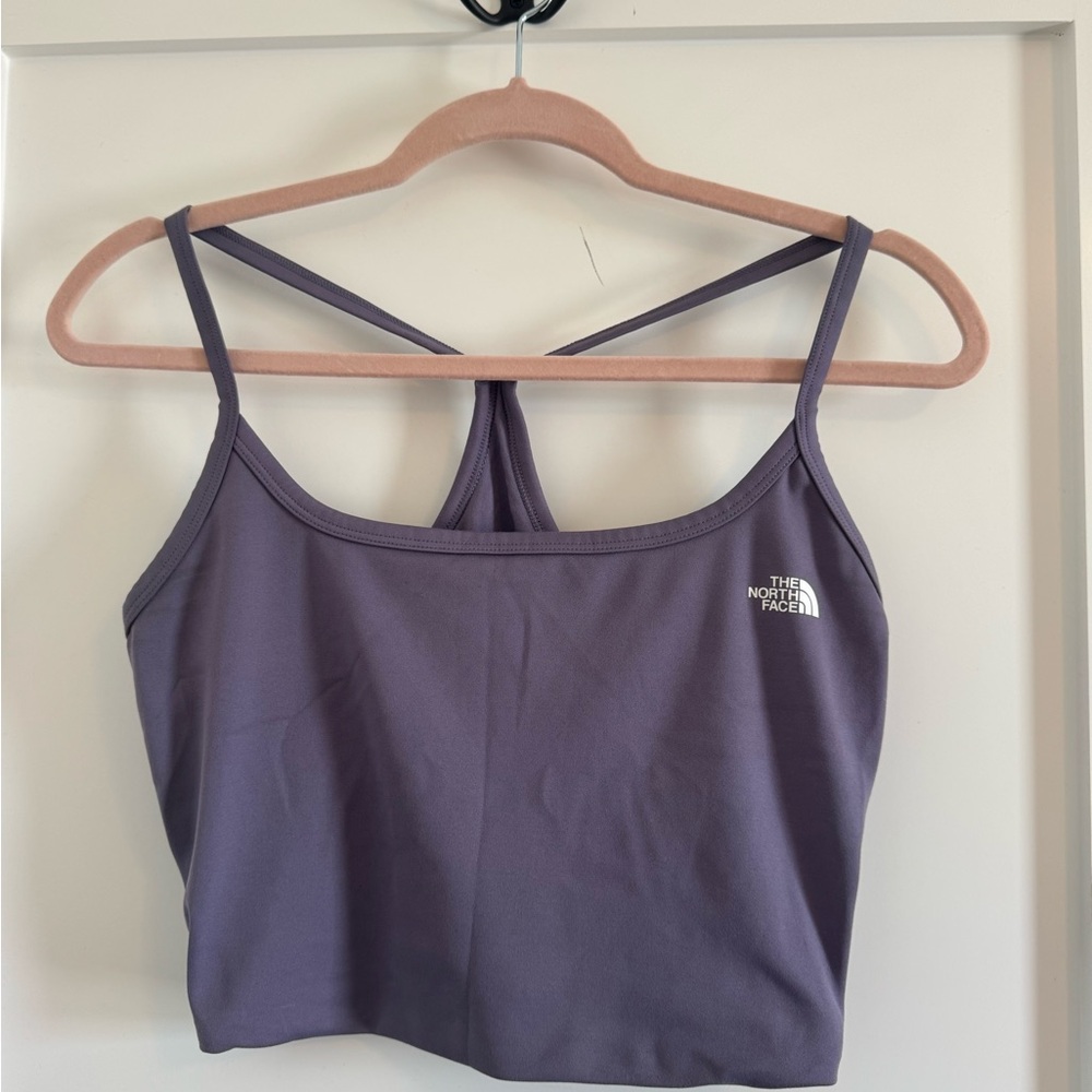 The North Face Lavender Racerback Sports Bra